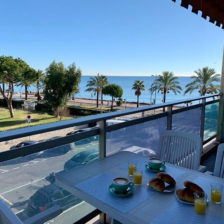 Studio F1 vue mer a 30m des plages Cagnes-sur-Mer Eksteriør billede